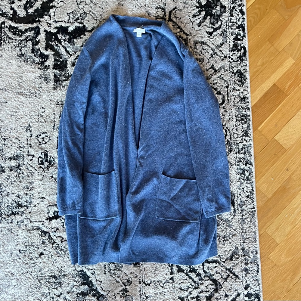 J. Jill Blue Cardigan